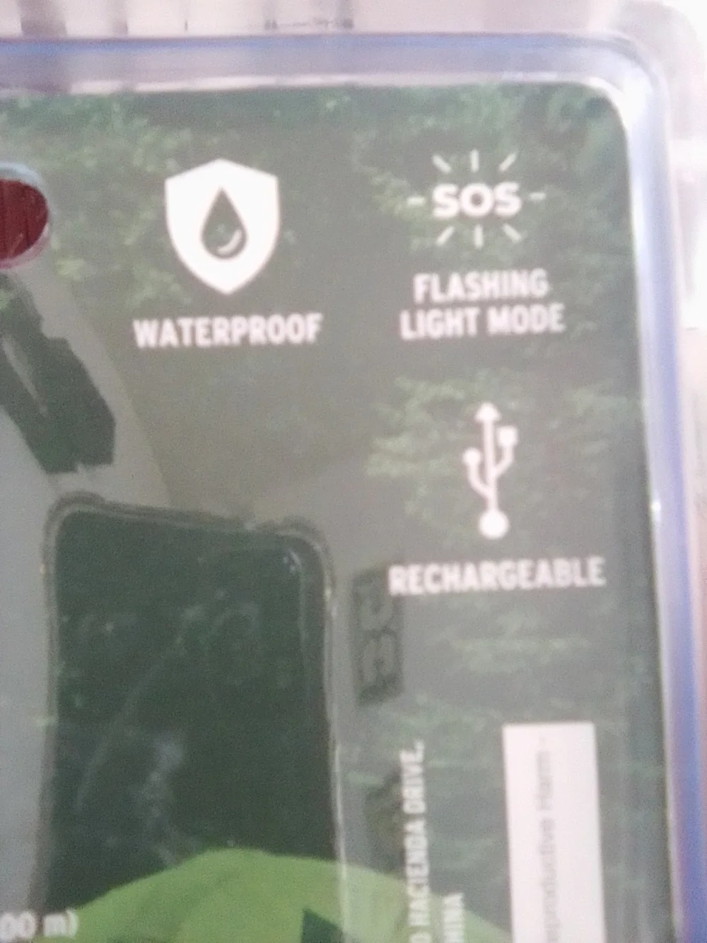 Outerbanks Rechargeable Blue Headlamp - 300 Lumens